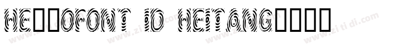 HelloFont ID HeiTang字体转换